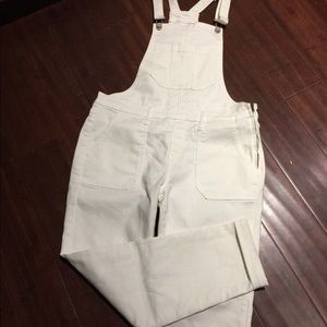 White Overalls. New!